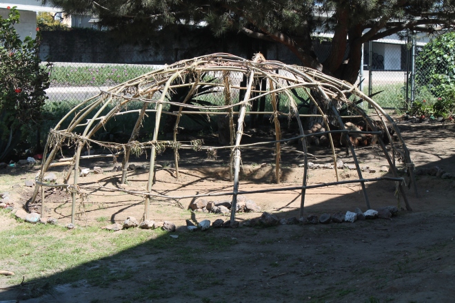 Sweat Lodge for Indigenous Ritual at Chicano Park